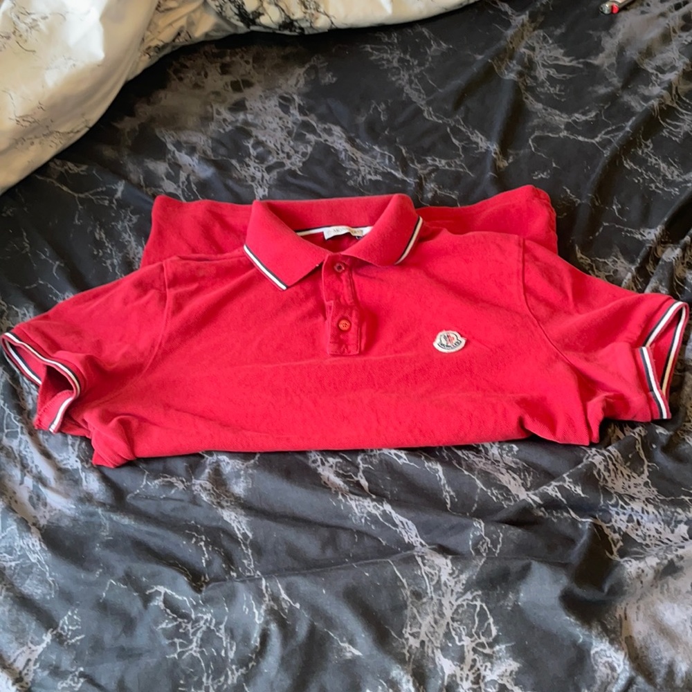 Moncler red shirt